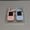 Video Walkie Talkies for Kids  Kids Walkie Talkies 2 Pack with Voice Changer, 1000 Feet Range, Fun Toys for Indoor Play, Camping, Hiking, Travel  Birthday for Boys and Girls Ages 3-10 (Blue+Pink)