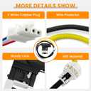 2026 Upgrade W11307244 W10682535 W11253733 Washer Lid Lock Switch Replacement Compatible With Whirl-pool Ken-more May-tag Ama-na Washing Machines, Replaces W10838613, W10838613VP By Fetechmate