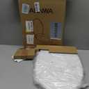 Bidet Seat for Elongated Toilet Seat Non-Electric Soft Close with Quick Release Hinges for Easy Clean Dual Nozzle Front and Rear Wash(PG303A-HPN-AZ)