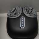 Medcursor Foot Massager with Heat - Shiatsu Feet Massage Machine Delivers Relief for Tired Muscles & Plantar, Deep Kneading Therapy, Multi-Level Settings for Home, Office Use, Size up to 13" (Matte Black)