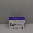 2.4G Wireless Game Controller Set, Dual Gamepad with USB Receiver, White and Black, Classic Game Console Support, 10 Simulator Compatible