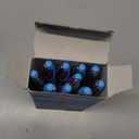 Schneider Slider Memo XB (Extra Broad) Ballpoint Pen, 1.4 mm, Light Blue Barrel, Violet Ink, Box of 10 Pens (150208)