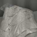 Luxury Soft Velvet Quilt Set Full Queen Size - Lightweight Velvet Bedding Set for All Season, Oversized Bedspread Coverlet Comforter Set with 2 Pillow Shams, Cream White, Checkered