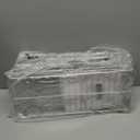 OCG Slide Out Cabinet Organizer for Narrow Cabinet (7" W X 17" D), 2 Tier Pull Out Shelves Slim Sliding Cabinet Organizer and Storage, Chrome