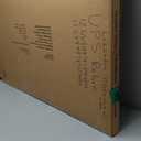 Pet Gate - 4-Panel Indoor Foldable Dog Fence for Stairs, Hallways, or Doorways - 73x24-Inch Freestanding Dog Gates by PETMAKER (Brown)