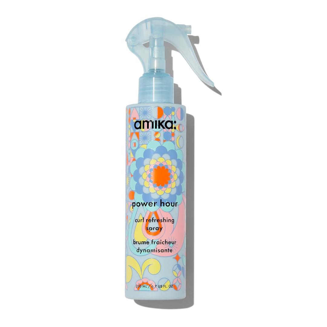 amika power hour curl refreshing spray