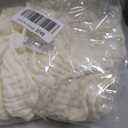 Gerber Baby Unisex Muslin Burp Cloths 6-Pack, Vanilla, Large Size 20" x 10"