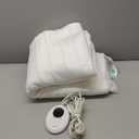 Bwarm Waterproof Heated Mattress Pad, ETL Certified Bed Warmer with Memory Function 9 Heat Settings, 112 Hours Auto Off Deep Pocket, Machine Washable, White Full