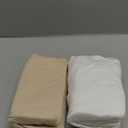 KeaBabies 2-Pack Baby Crib Sheets for Boys, Girls - 52x28 Viscose Derived from Bamboo Toddler Bed Sheets Neutral, Fitted Crib Mattress Cover for Standard Baby Bedding, Soft & Cozy (Khaki)