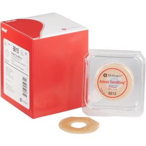 Hollister 8815 Adapt 2 Wide Flat Slim CeraRing Barrier Rings, 2 Thickness, 10 Pack  Ostomy Barrier Ring, Customizable Skin Barrer Ring
