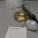 KDG Portables Cordless Table Lamp, Fabric Shade Desk Lamp, 5000mAh Rechargeable Battery Powered Lighting, Dimmable Light for Dining Room, Bedroom, Bedside, Bar, Night Light, Camping, Balcony (Bronze)