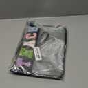 Clysee 2 Pcs Chenille Letter Bag Bulk Teacher Appreciation Gifts Preppy Patch Makeup Bag Flat Clear Pouch Teacher Must Haves Teacher Stuff Bags with Zipper Portable Toiletry Storage Bag for Teacher