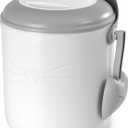 Catit PIXI Smart Vacuum Food Container  Airtight Cat Food Storage with Auto Vacuum Seal, BPA-Free, Energy Efficient, Whimsical Cat Design & Scoop