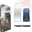 SPLENDID Replacement Mirror Glass for 2002-2013 Freightliner Columbia, 2001-2010 Coronado, 1996-2010 Century, Heated Flat Mirror, High Reflective, Driver/Passenger Side (OEM: TL28531)