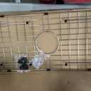 Sink Bottom Grid 24-1/8" x 12-5/8", Centered Drain with Corner Radius 1-1/2", Sink Protector Stainless Steel Material