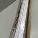 LazBlinds No Tools No Drill Cordless Roman Shades for Windows, Blackout Thermal Insulated UV Blocking Window Blinds, Lightweight Fabric Blinds for Indoor Windows, 29" W x 60" H, Blackout - White