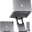 Lifelong UPRYZE Pro Ergonomic Laptop Stand, Adjustable Height up to 20", "Laptop Riser Computer Pulpit Stand for Laptops 10-17 Inches, Fits MacBook, Laptops, MacBooks
