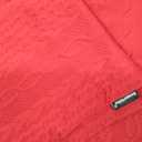 Booque Valley Christmas Pillow Covers, Pack of 2 Super Soft Elegant Modern Patterned Red Cushion Covers Decorative Stretchy Throw Pillow Cases for Sofa Bed Car Chair, 18 x 18 inch(Red)