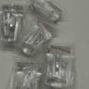12 Pcs End Rail Clamps 1-5/8" x 1-5/8", T Pipe Clamp for 1-5/8" OD Pipe Chain Link Fence End Rail T Clamp Panel T Clamps Chain Link Fence Parts (1-5/8" x 1-5/8" (12 Pcs))
