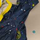 LovinPet Large Dog Surgery Recovery Shirt, Undershirt for Dog Coats, Anti Licking, Pitbull Clothes, Pet Anxiety Onesies, Navy Space Print, Pet Pajamas for Dogs, Pitbull Onesie, XL