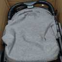 Lightweight Travel Stroller for Baby & Toddlers - Easy Fold & Compact Stroller with Canopy, Storage Basket, Multi-Position Recline & Convenient One-Hand Fold (Grey)