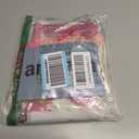 Pink Birthday Party Decorations for Girls Women Happy Birthday Banner Light Pink and White Balloons party decor Pom pom Flower Confetti Ribbons Foil Fringe Curtain