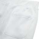 Southpole Boys' Big Active Basic Jogger Fleece Pants, White, Large / 14-16 (White, L)