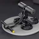 Ab Training Auxiliary Device, 2025 Upgrade 3 Suction Cups, Sit Up Machine, Multi-functional Adjustable Ab Trainer Equipment, Ab Workout Equipment for Home & Gym