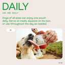 Rigby Organic Beef Dog Squeeze Pouches One Pouch Every Day for Meals, Training, Enrichment & Treating Low-Calorie, Whole Foods for Digestion, Vitality & Muscle Support BBD: 10/27/2027