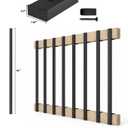 30 pcs 36'' Deck Balusters Rust Resistant Deck Railing