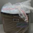 Litanika Light Blue Comforter Queen Size Set, 3 Pieces Bedding Set, Double Blue White Colorblock Stripe (90x90In Comforter, 2 Pillowcases)