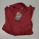 Gacaky Sweatshirt for Women Oversized Casual Long Sleeve Button Henley Neck Pullover Tops Fashion Outfits Clothes (Small, Burgundy)