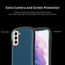 iFace First Class Case [ Compatible with Galaxy S21 ] Cute Shockproof Protective Dual Layer [Hard Shell + Bumper] Phone Cover for Girls, Women [Drop Tested] - Coral Blue