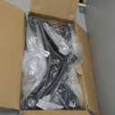 Front Lower Control Arms w/Ball Joint Sway Bar Tie Rods Replacement Suspension Kit for 2009-2012 Dodge Caliber, 2007-2017 Jeep Compass, 2007-2017 Jeep Patriot (8pc)