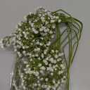 Babys Breath Artificial Flowers,12 Pcs Baby Breath Flowers Artificial Bulk, Real Touch Babys Breath Babies Breath Long Stems, Fake White Gypsophila For Bonquet Vase Wedding Decor Flower Arrangement, White 
