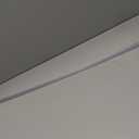 Frameless Shower Door Bottom Seal Shower Sweep with Drip Rail for 3/16 Inch Glass,36 Inch Long, Vinyl, Clear