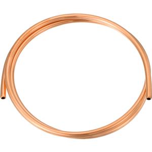 MECCANIXITY T2 Copper Tubing 0.39"ID x 15/32"OD x 10Ft, 99% Pure Copper Refrigeration Tube Seamless Flexible Coil Pipe for HVAC System, Air Conditioning, Refrigerator, Industry, DIY