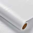 Heroad Peel and Stick Wallpaper Wood Contact Paper Wood Wallpaper White Wood Grain Contact Paper Thicken Textured for Cabinets and Drawers Countertops Waterproof Self Adhesive Vinyl 23.6" x 118"