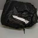 Patio Furniture Covers Outdoor Table Cover Waterproof Rectangular 420D Garden Dining Table Cover Wind Dust Proof Anti-UV Patio Sectional Couch Cover Table and Chair Set Covers 74"Lx47"Wx28"H Black