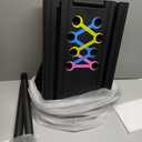 Pilates Board,Pilates Reformer Sets, Multifunctional Abdominal Pilates Board for Home Workout Equipment, Portable Foldable Ab Board Trainer Pilates Exercise Machine,Pilates Board for Women (Deep Black)