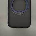 TORRAS 360 Magnetic Stand for iPhone 17 Pro Case, Ostand 3.0 [Fit for MagSafe][4X MilGrade Shockproof] Rotatable Kickstand Protective Cover, Camera Control Button, Translucent Deep Blue, O3 Fitness