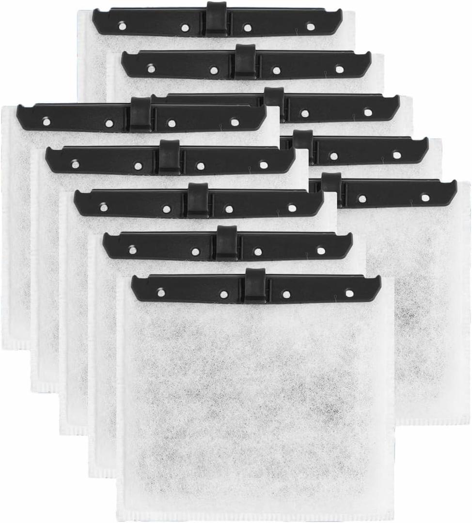 10 Pack Medium Aquarium Filter Cartridges for Filter Size 10 & E Internal Power Filter Size 20