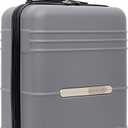 Travelers Club 22" Richmond Spinner Carry-On Luggage, Charcoal