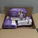 Amazon Basics Incontinence Underwear for Women, Protective, Disposable, Postpartum, Maximum Absorbency, Small, Lavender, 72 Count (3 Packs of 24)