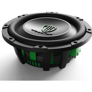DS-10 D2 Shallow Mount Car Subwoofer 10'' 1200W Max Power Dual 2 Ohm High Performance Subwoofer, Black, MB-DS102 (10'' Dual 2 Ohm)