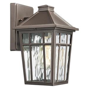 Darkaway Outdoor Sconce Lights Wall Light Fixtures, Exterior Porch Light Outdoor Sconce Anti-Rust Waterproof Aluminum Outside Light with Water Ripple Glass for Patio Yard Doorway Garage