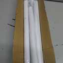 CorkLatta White Shower Curtain Rod 31 to 80 Inch,1 Inch Diameter Adjustable Spring Tension Stainless Steel Telescoping Rod,Easy Install,No Rust