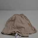 Wrap Around Dust Ruffle Bed Skirt - Cream - for Queen Size Beds with 15 in. Drop – Easy Fit Elastic Strap - Pleated Bedskirt with Brushed Fabric - Wrinkle Free, Machine Wash - by CGK Linens