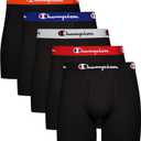 Champion Men's Everyday Cotton Stretch Boxer Briefs- 5 Pack (L)