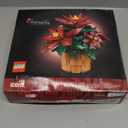LEGO Icons Poinsettia Building Set - Artificial Flower Decorations & Centerpieces for Table, Adults Ages 18+ - 10370